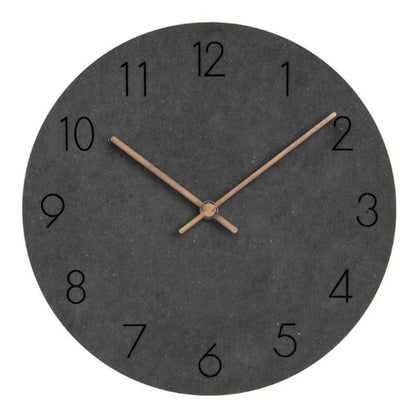 Elara Haus Scandinavian Minimalist Wall Clock - Natural Wood Quiet Movement 9
