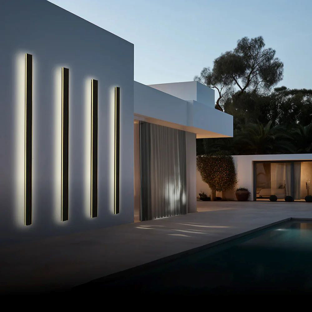 Silex Linear Outdoor Wall Lamp 10