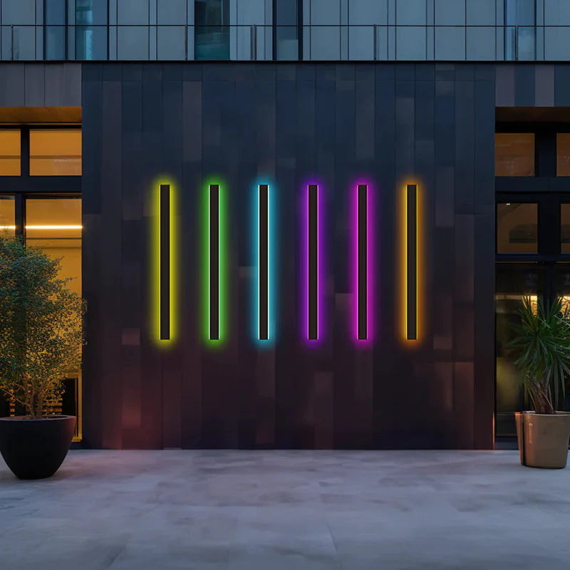 Silex Linear Outdoor Wall Lamp 17