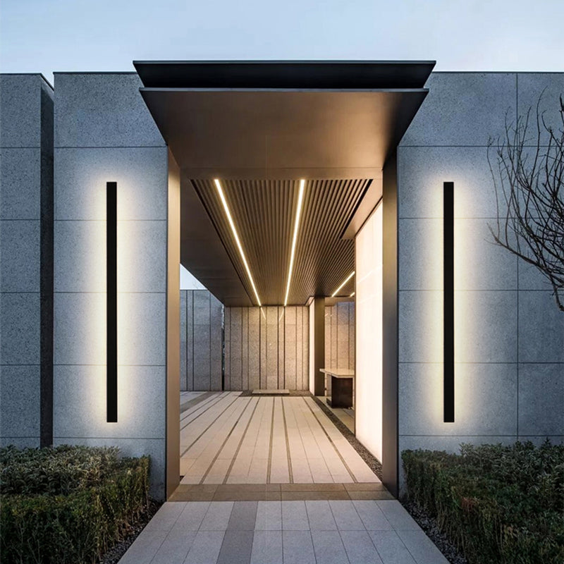 Silex Linear Outdoor Wall Lamp 0