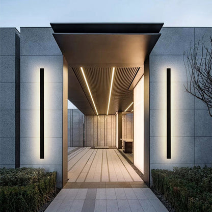 Silex Linear Outdoor Wall Lamp 0