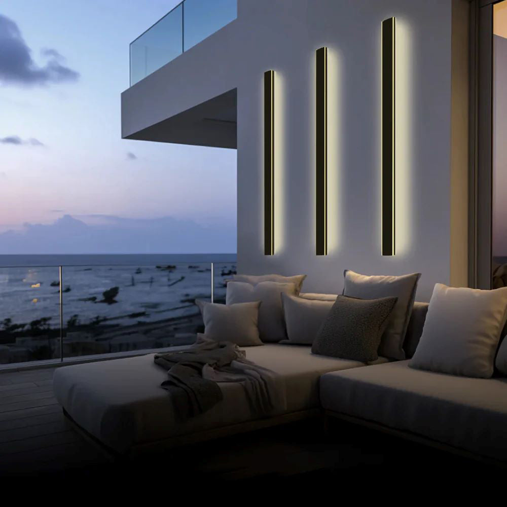 Silex Linear Outdoor Wall Lamp 3