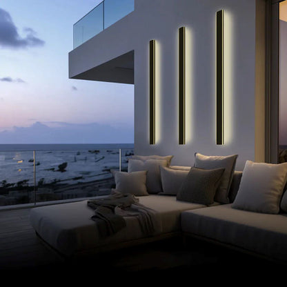 Silex Linear Outdoor Wall Lamp 3