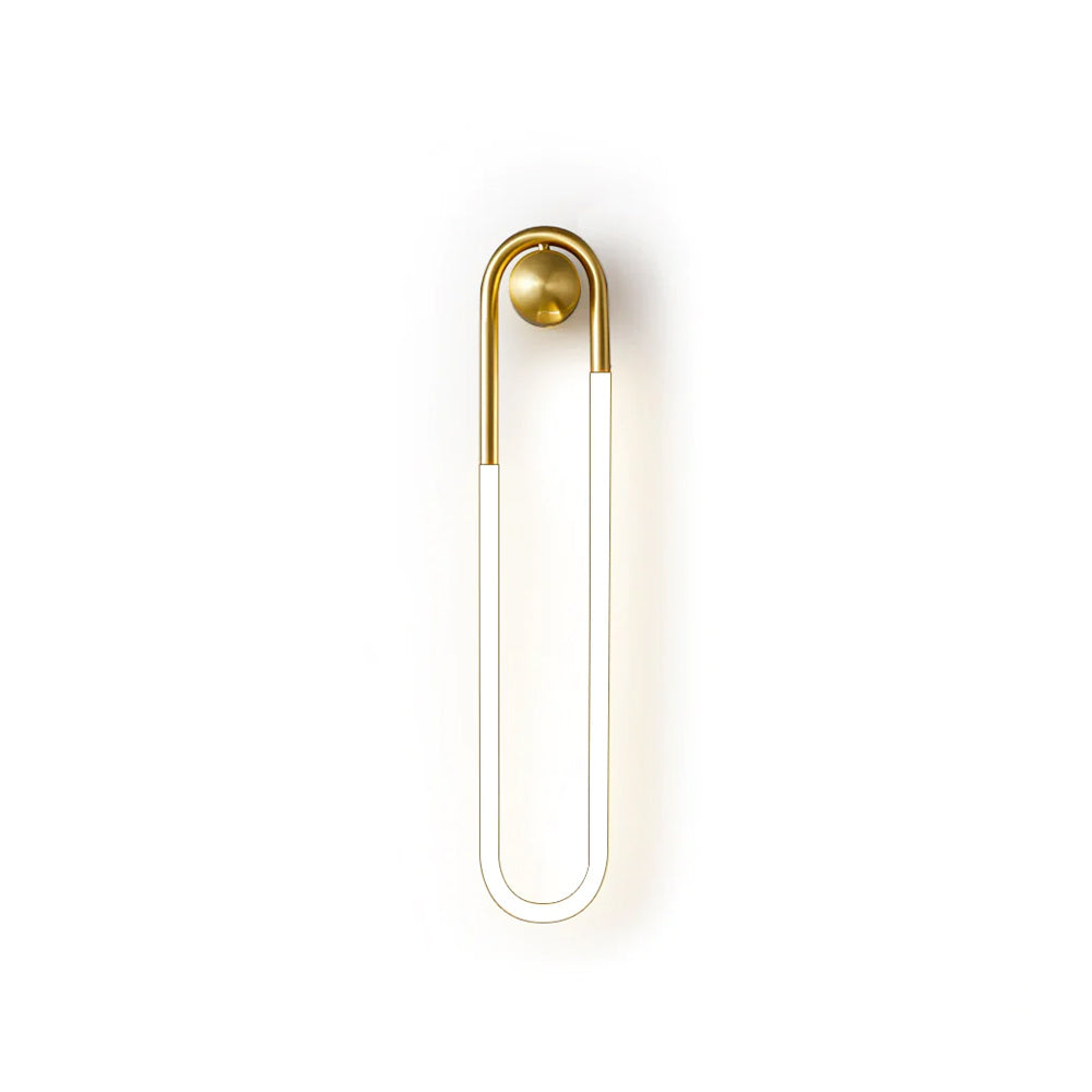 Elara Haus Wall Lamp - Brass Integrated LED Wall Sconce Lighting 1