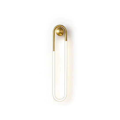 Elara Haus Wall Lamp - Brass Integrated LED Wall Sconce Lighting 1
