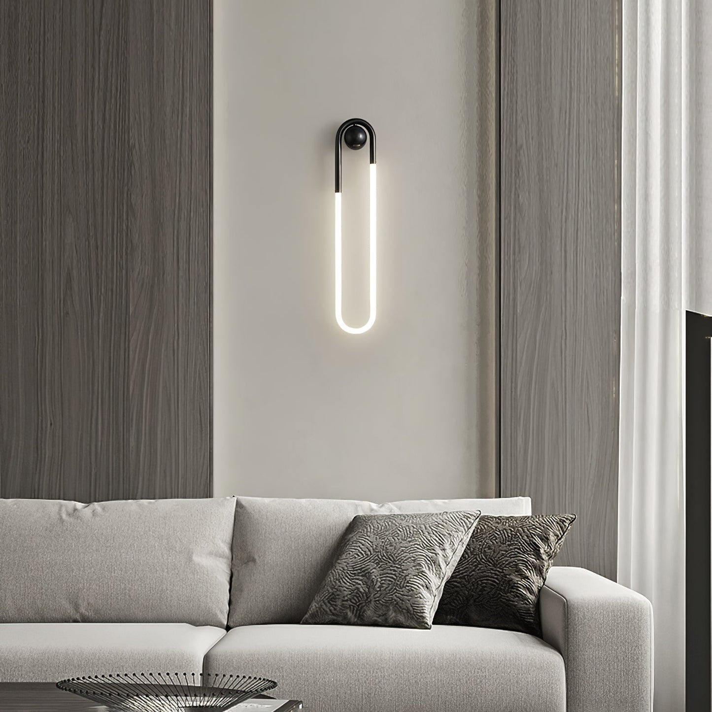 Elara Haus Wall Lamp - Brass Integrated LED Wall Sconce Lighting 3