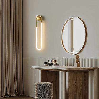 Elara Haus Wall Lamp - Brass Integrated LED Wall Sconce Lighting 4