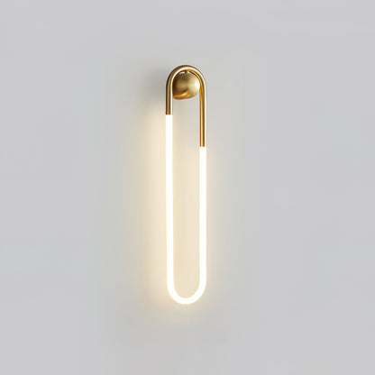 Elara Haus Wall Lamp - Brass Integrated LED Wall Sconce Lighting 9