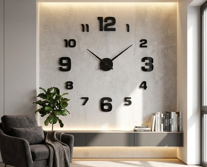3D Creative Wall Clock