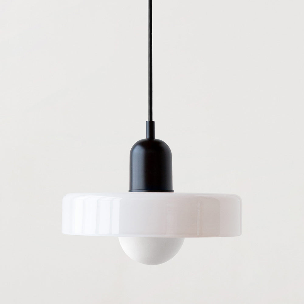 Geometric Coloured Glass Pendant