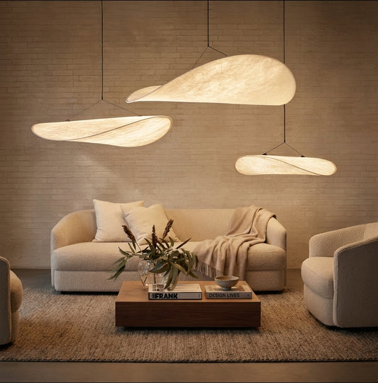 Japandi Silk Cloud Pendant