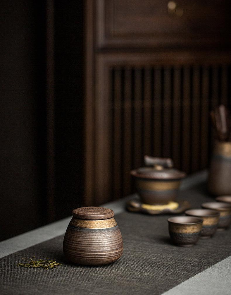 Small Japanese Storage Jar | Moisture-proof Sealing | Japanese Pottery 2