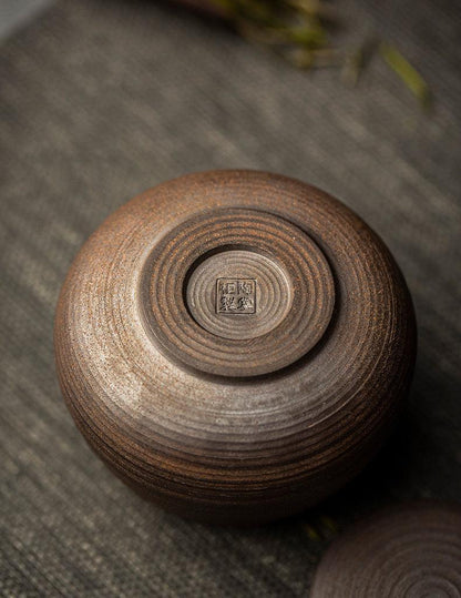 Small Japanese Storage Jar | Moisture-proof Sealing | Japanese Pottery 3