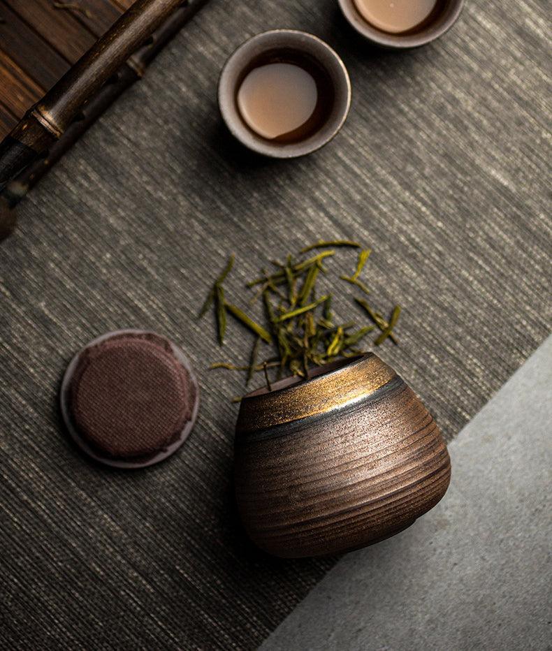 Small Japanese Storage Jar | Moisture-proof Sealing | Japanese Pottery 5
