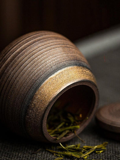 Small Japanese Storage Jar | Moisture-proof Sealing | Japanese Pottery 6