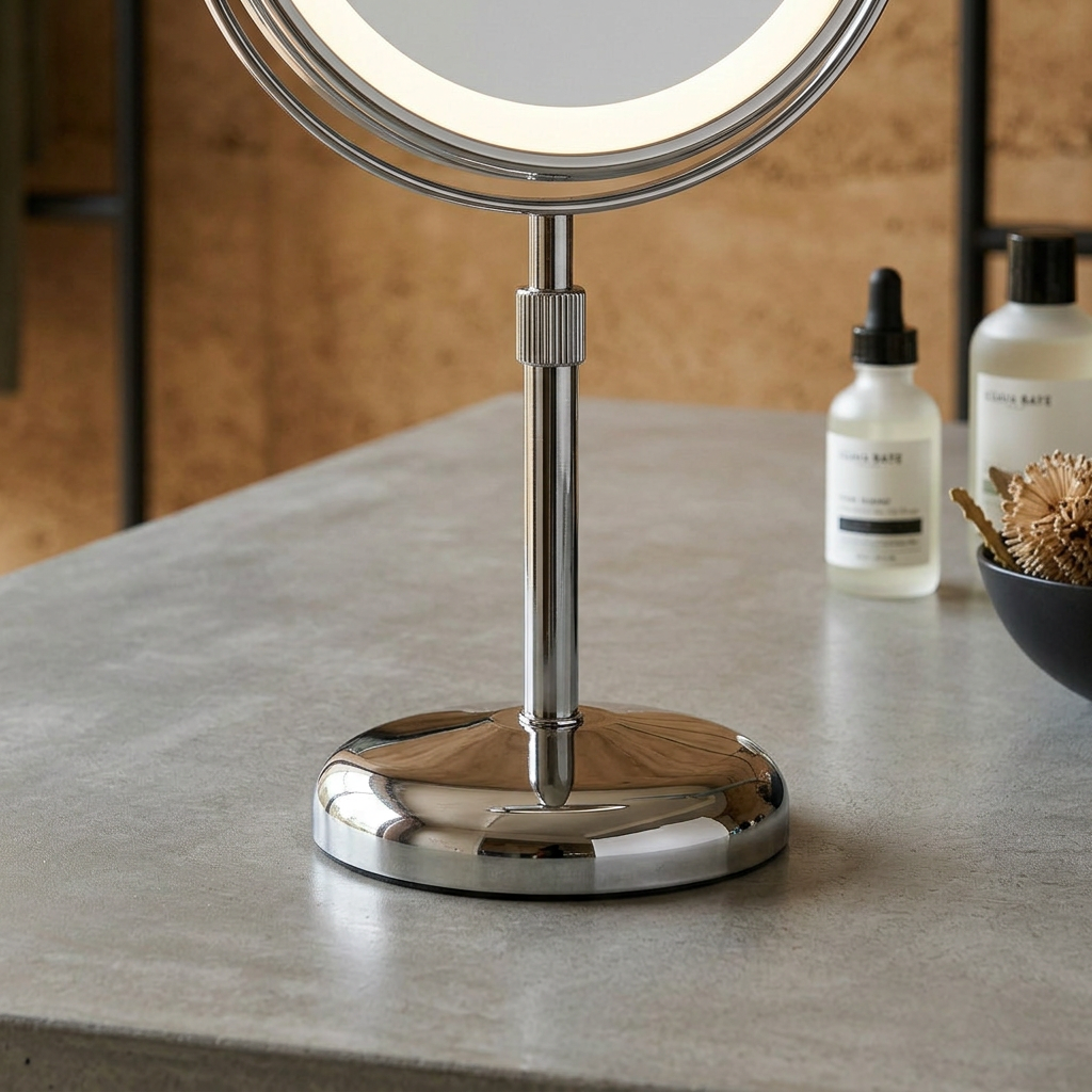 LED Makeup Mirror with 10X Magnification