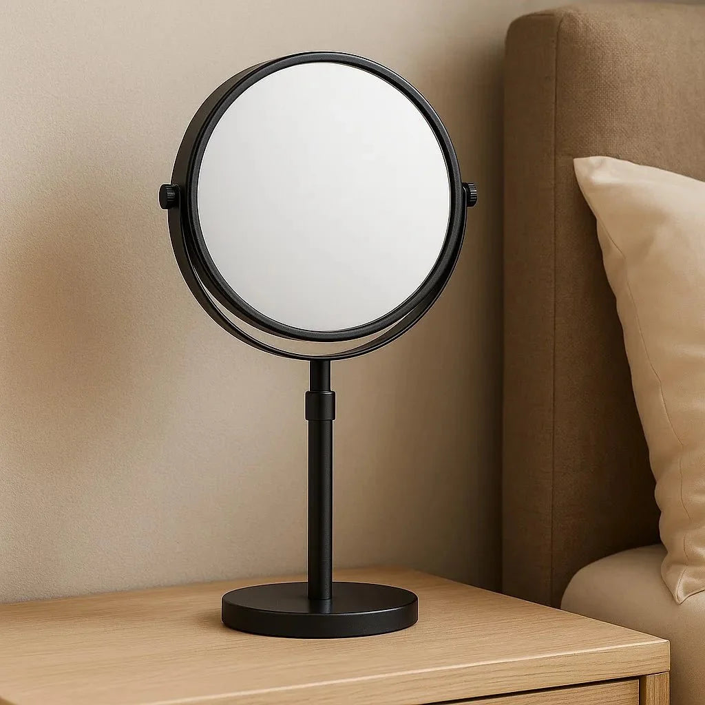 Elara Haus LED Makeup Mirror - Adjustable Height 10X Magnification 3
