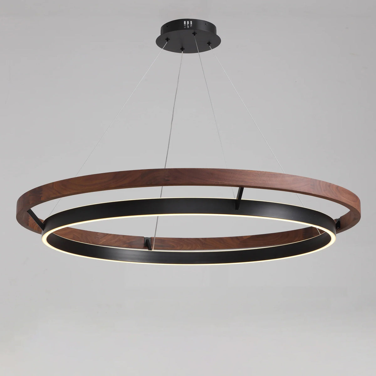 WOMO Circular Led Wood Chandelier-WM2492 11