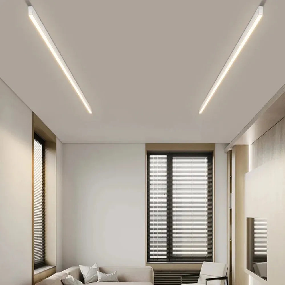 Linear LED Pendant/Flush Mount Light - Tri-Colour Adjustable
