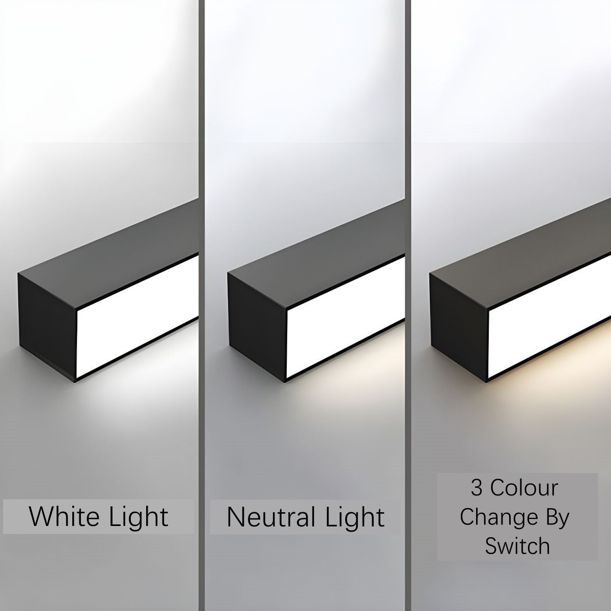 Linear LED Pendant/Flush Mount Light - Tri-Colour Adjustable