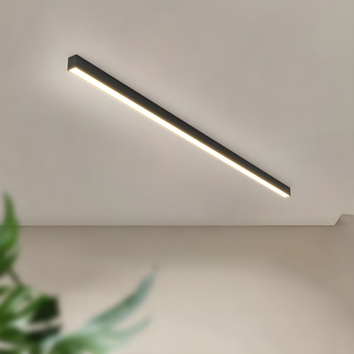 Linear LED Pendant/Flush Mount Light - Tri-Colour Adjustable