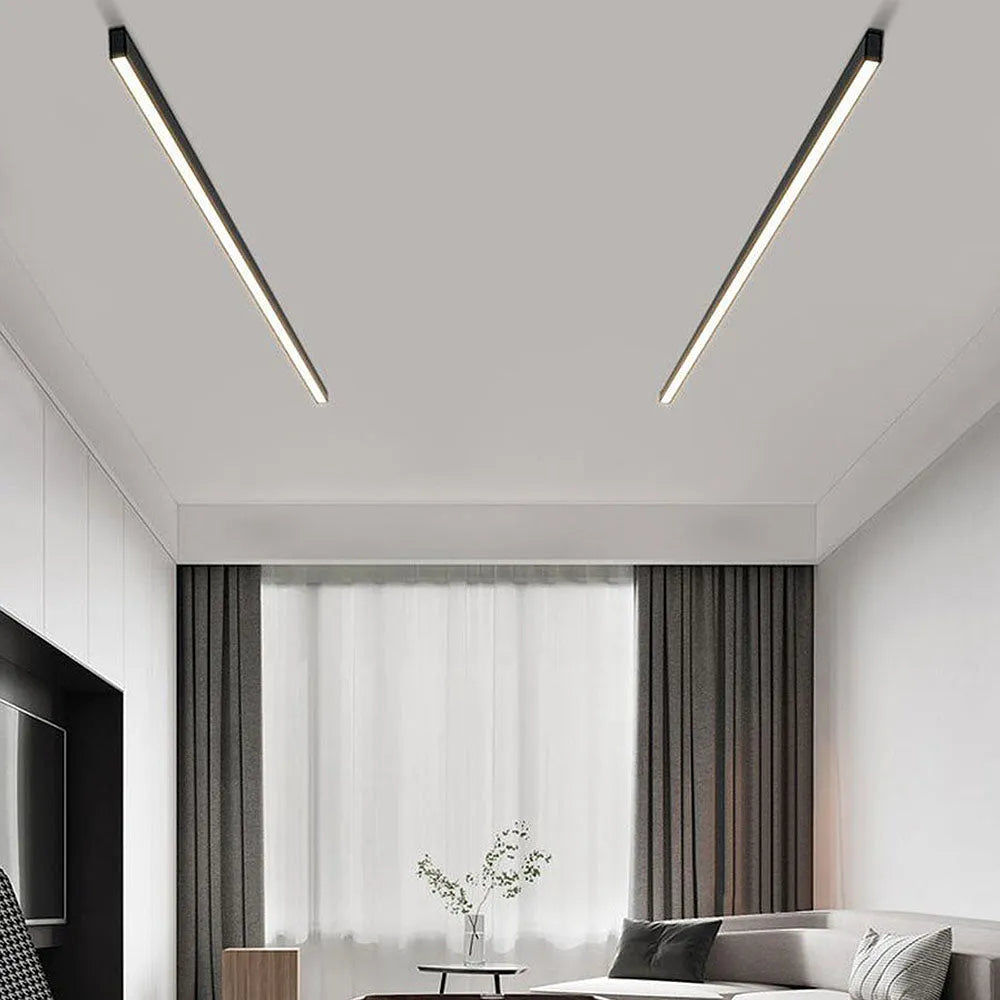 Linear LED Pendant/Flush Mount Light - Tri-Colour Adjustable