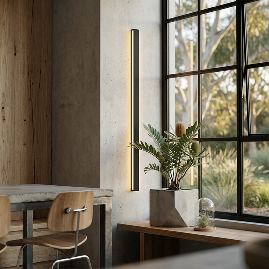 Linear Wall Light Bar with Edge Lit Design