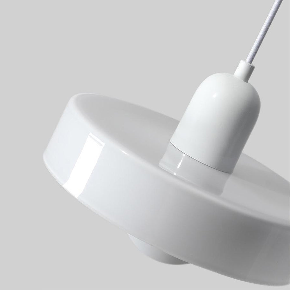 Luccon Vintage Style Glass Shade Pendant Light
