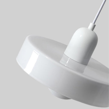 Luccon Vintage Style Glass Shade Pendant Light