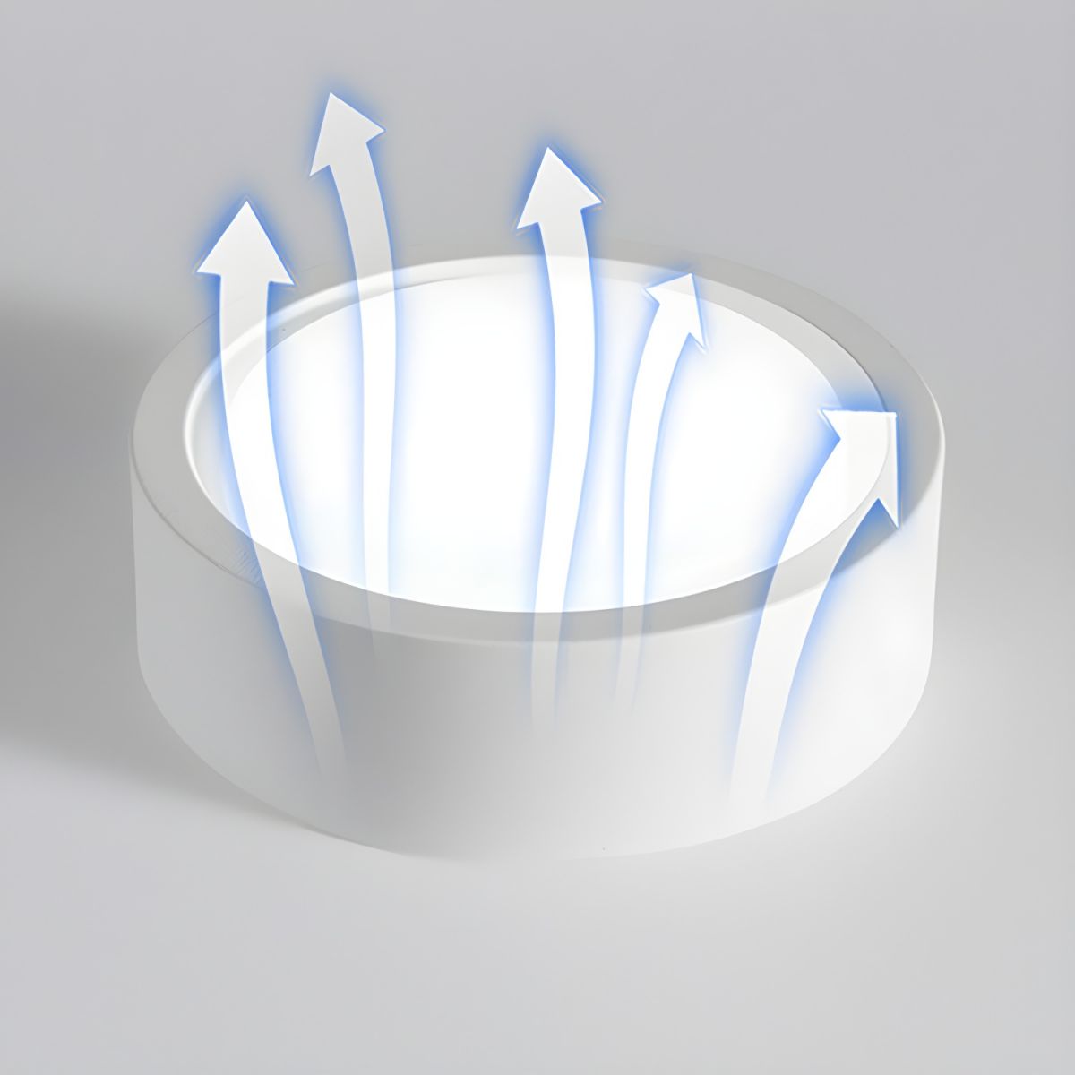 Luffon Compact Surface Mounted LED Downlight Round