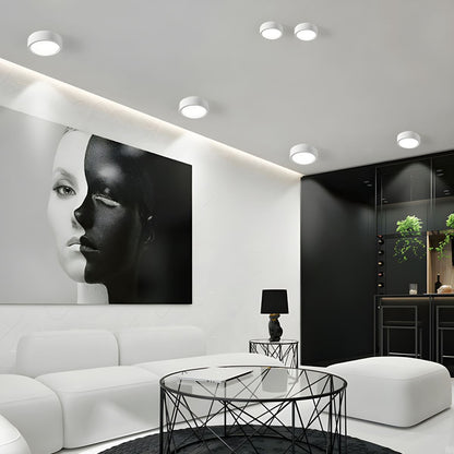 Luffon Compact Surface Mounted LED Downlight Round