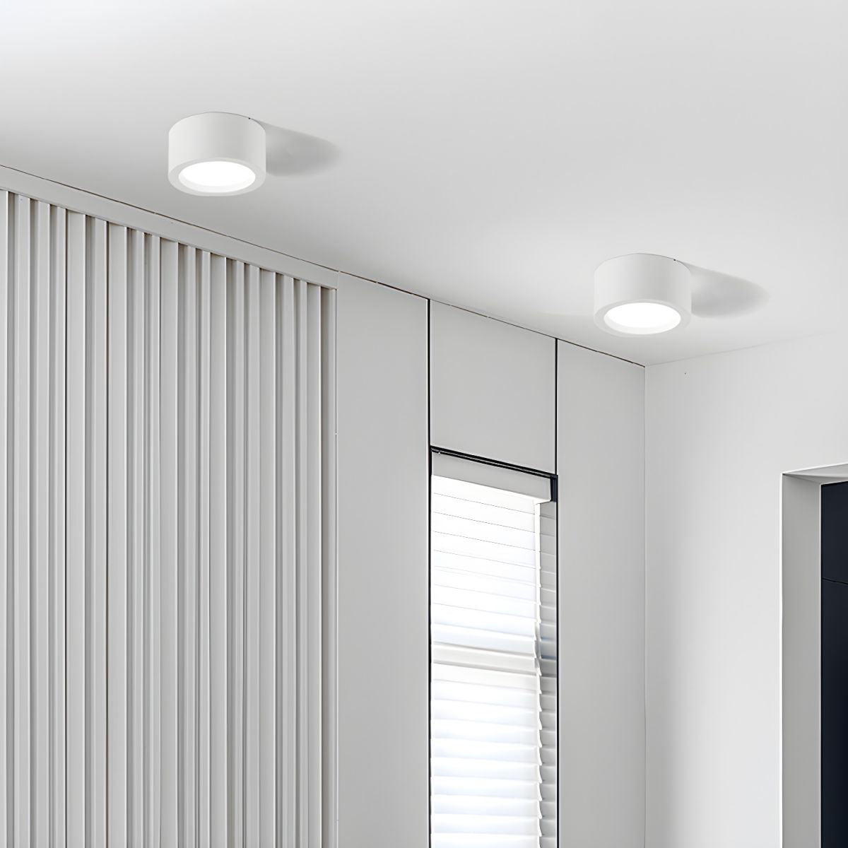 Luffon Compact Surface Mounted LED Downlight Round