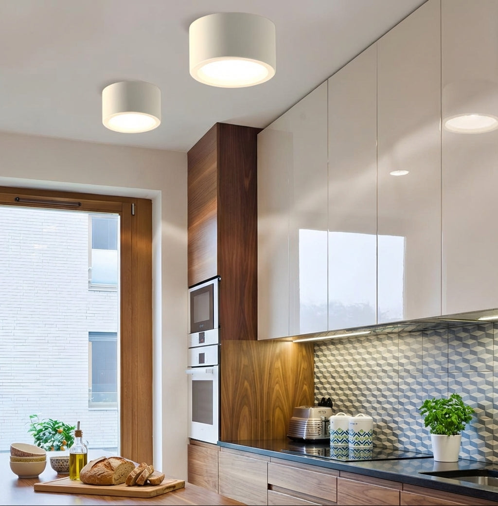 Luffon Compact Surface Mounted LED Downlight Round