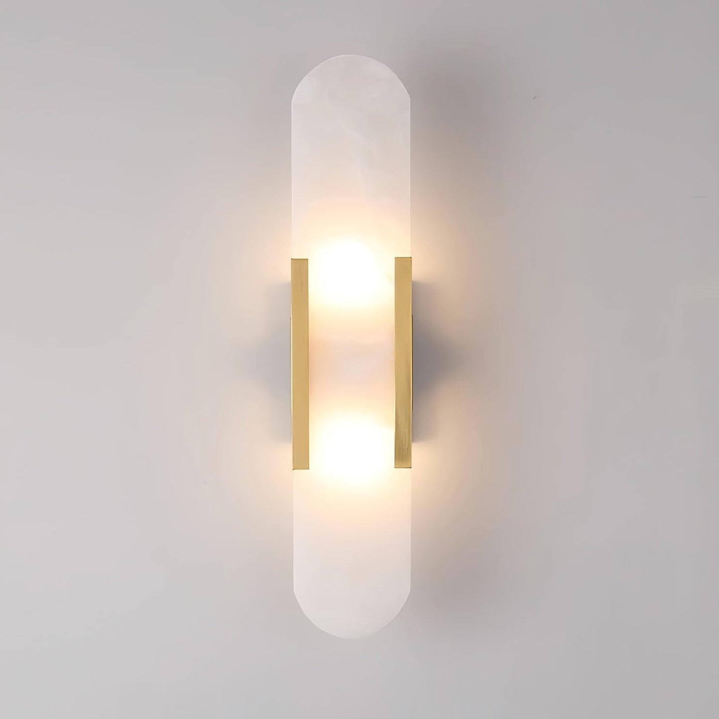 Luxury Alabaster Flute Sconce