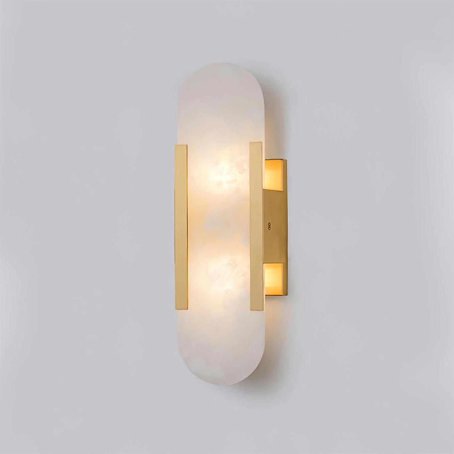 Luxury Alabaster Flute Sconce