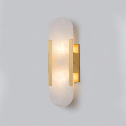 Luxury Alabaster Flute Sconce