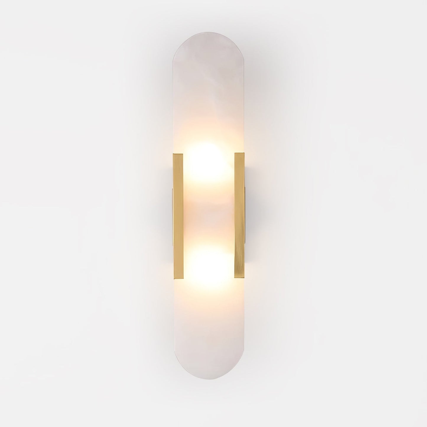 Luxury Alabaster Flute Sconce