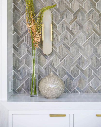Luxury Alabaster Flute Sconce