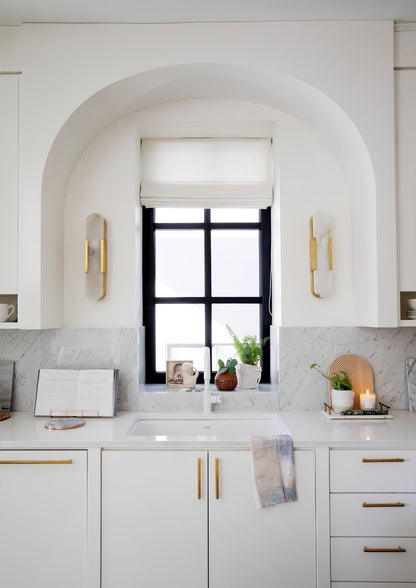 Luxury Alabaster Flute Sconce