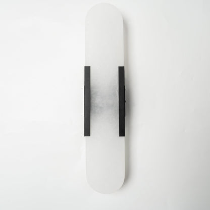 Luxury Alabaster Flute Sconce