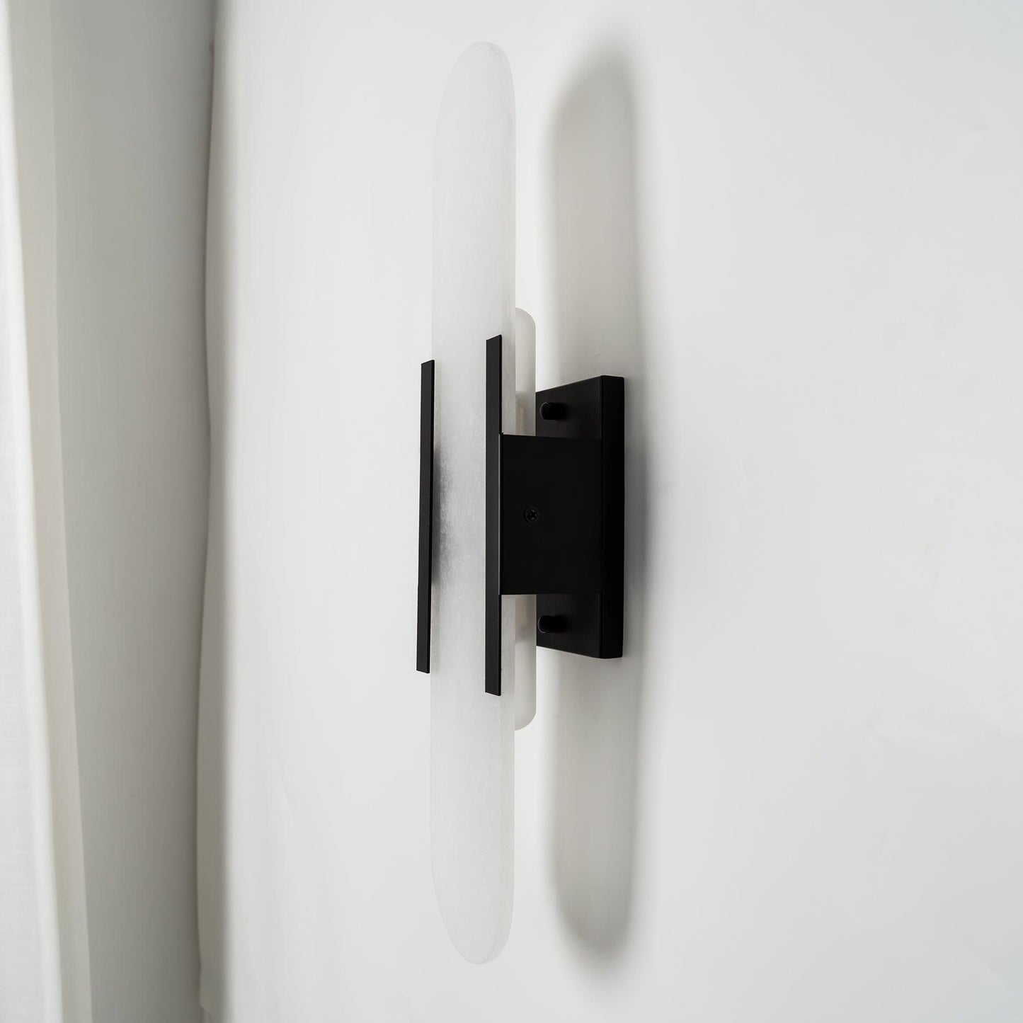 Luxury Alabaster Flute Sconce
