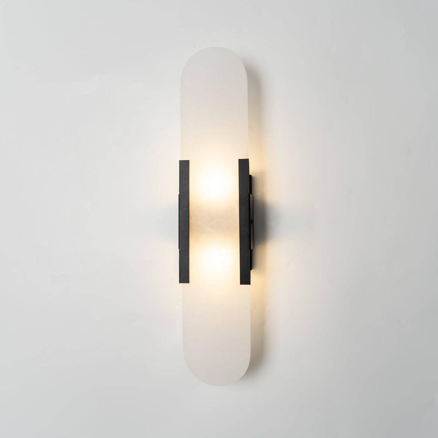 Luxury Alabaster Flute Sconce