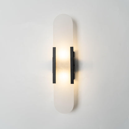 Luxury Alabaster Flute Sconce