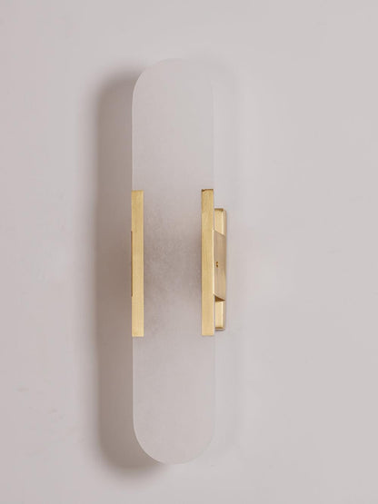 Luxury Alabaster Flute Sconce