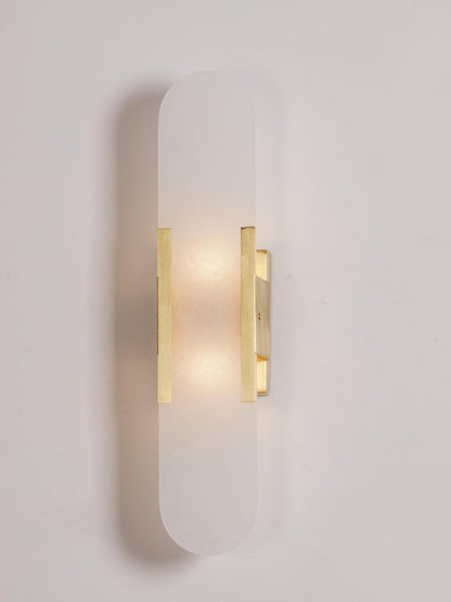 Luxury Alabaster Flute Sconce
