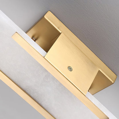 Luxury Alabaster Flute Sconce