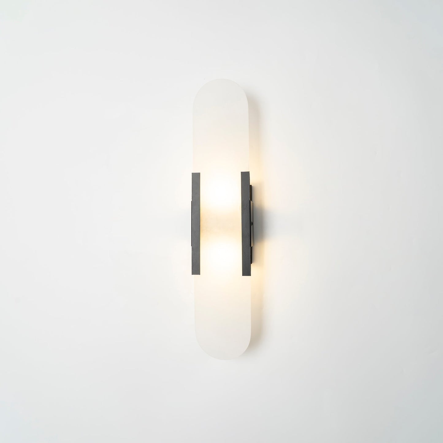 Luxury Alabaster Flute Sconce