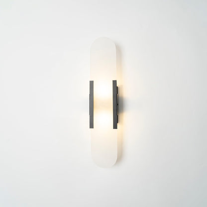 Luxury Alabaster Flute Sconce