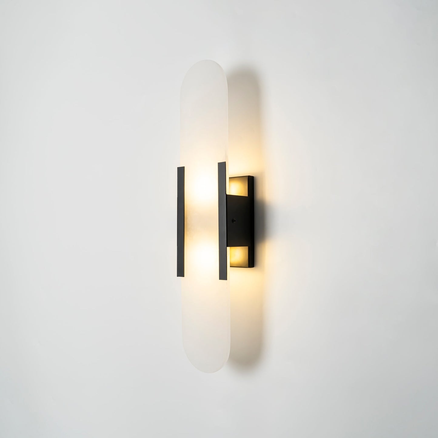 Luxury Alabaster Flute Sconce