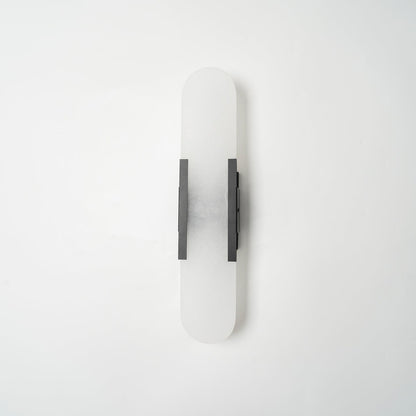 Luxury Alabaster Flute Sconce